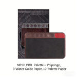 علبة صبغات مائية مرطبة من DSPIAE طراز MP-01PRO، علبة تلوين وطلاء AV مرطبة